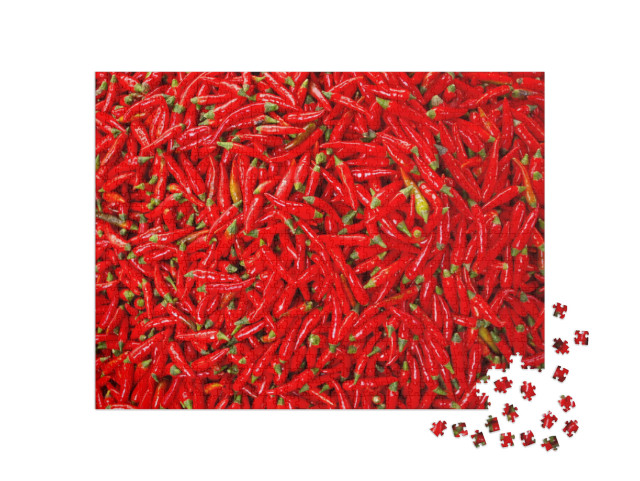 Puzzle 1000 pezzi „Peperoni rossi“