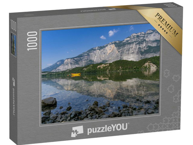Puzzle 1000 pezzi „La splendida natura del Lago di Cavedine in Italia“
