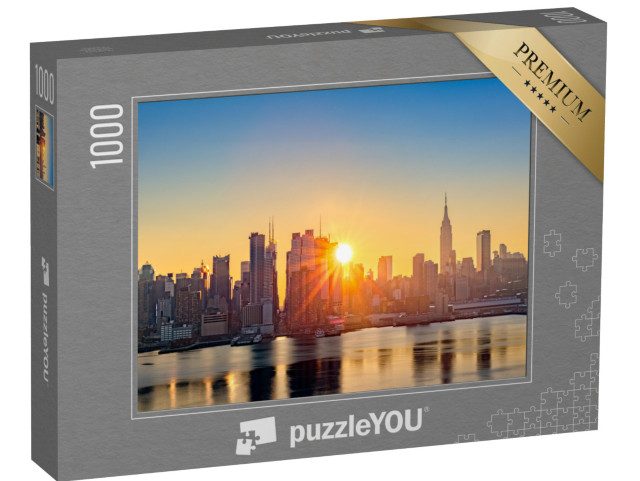 Puzzle 1000 pezzi „Midtown Manhattan all'alba“