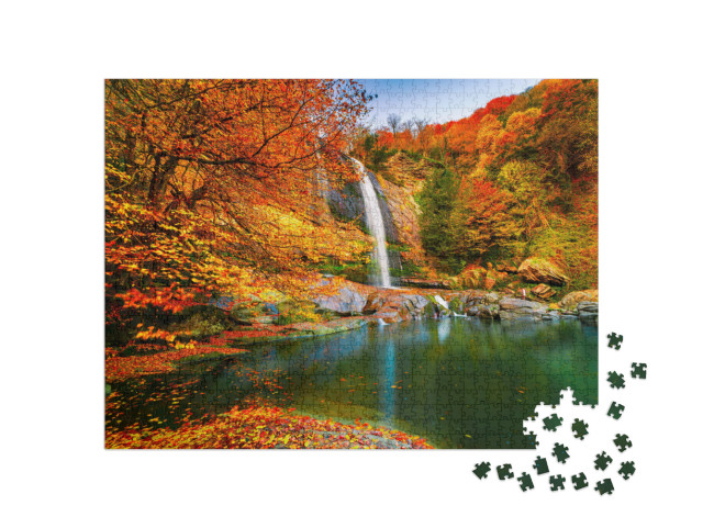 Puzzle 1000 pezzi „Cascate di Suuctu, Bursa, Turchia“