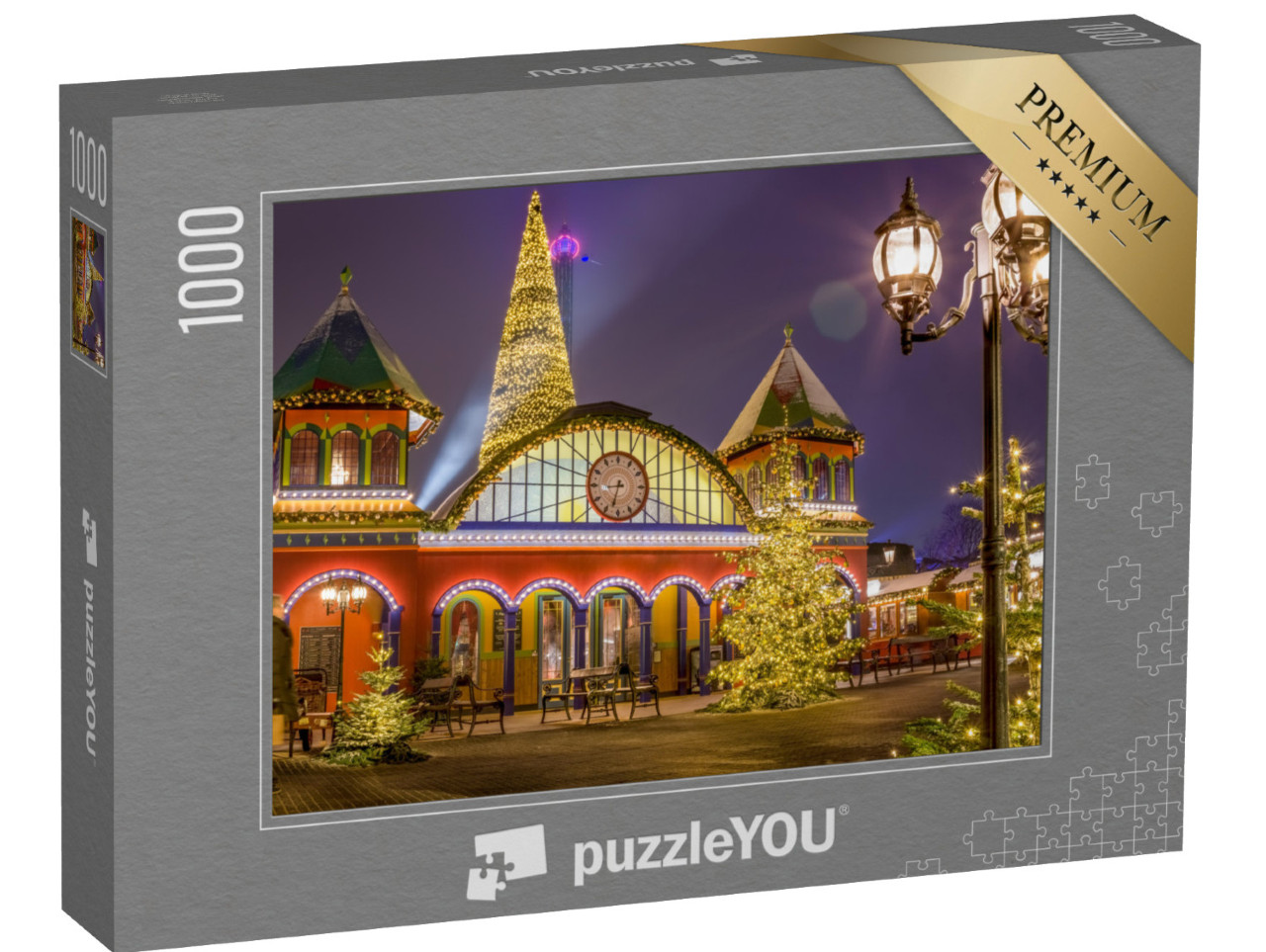 Puzzle 1000 pezzi „Tivoli a Copenaghen“