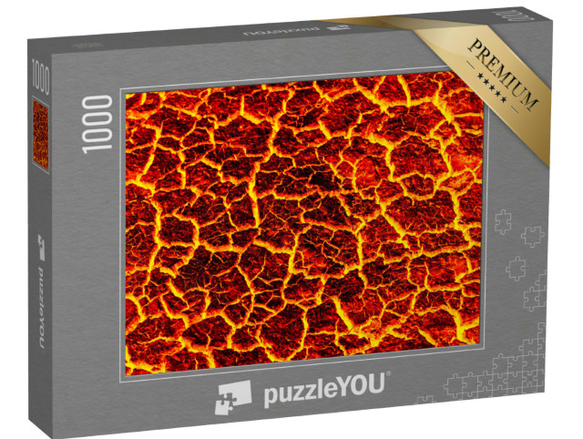 Puzzle 1000 pezzi „Lava rossa“