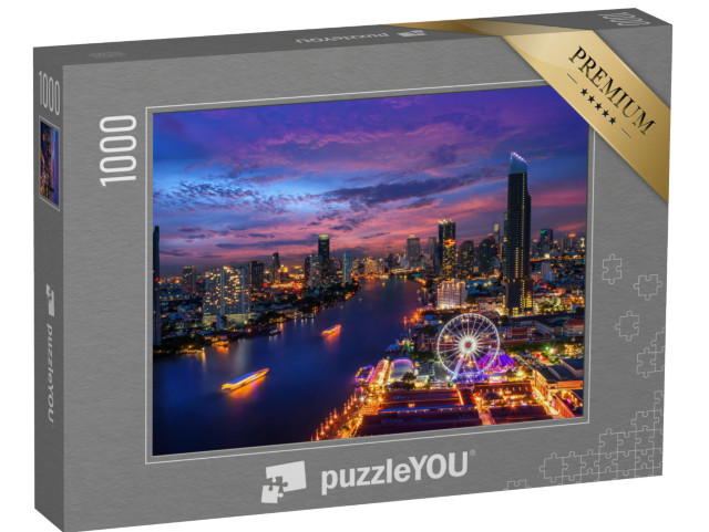 Puzzle 1000 pezzi „Bangkok di notte“