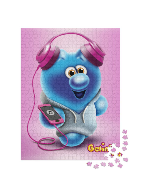 Puzzle 1000 pezzi „Gelini Bluu“