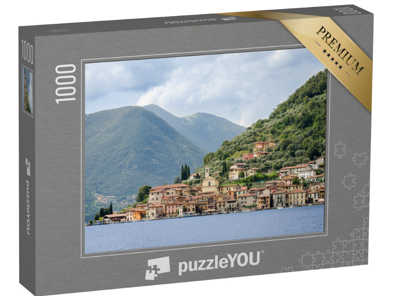 Puzzle 1000 pezzi „Peschiera Maraglio, Lago d'Iseo (Italia)“