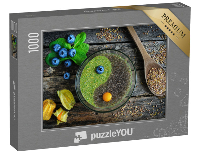 Puzzle 1000 pezzi „Porridge di semi di lino con chia“