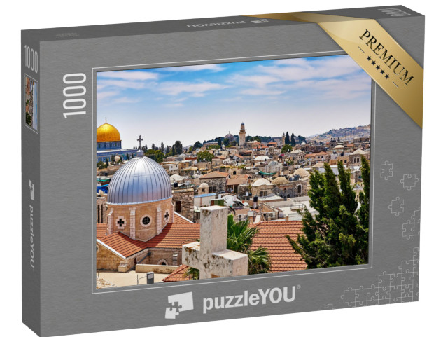 Puzzle 1000 pezzi „Splendida vista su Gerusalemme, Israele“