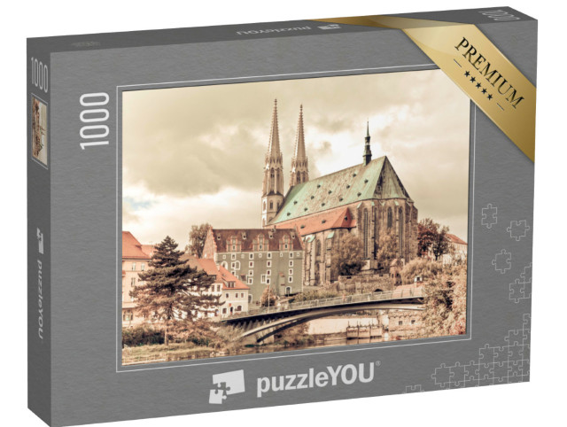 Puzzle 1000 pezzi „Chiesa di San Pietro a Görlitz, Germania“