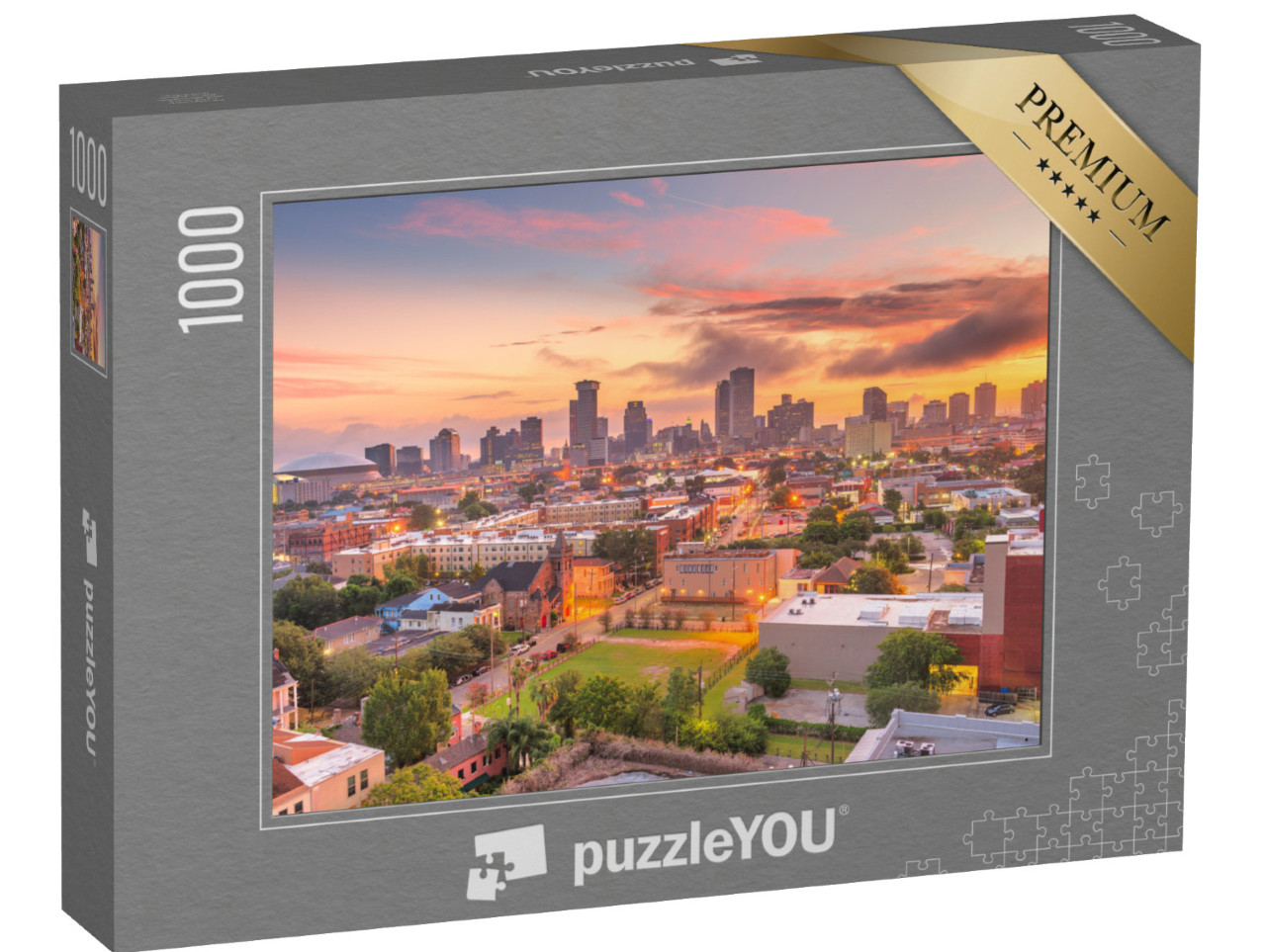 Puzzle 1000 pezzi „Skyline di New Orleans, Luisiana“