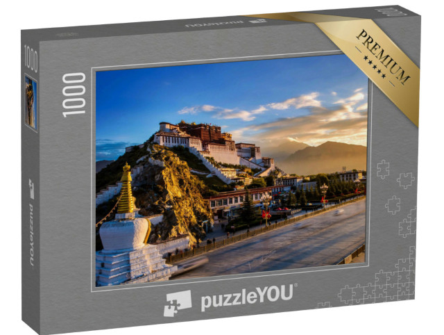 Puzzle 1000 pezzi „Palazzo Potala, ex palazzo del Dalai Lama“