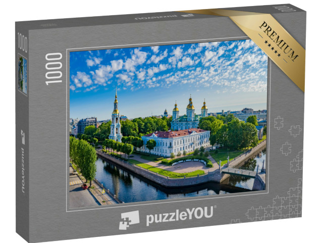 Puzzle 1000 pezzi „Panorama di San Pietroburgo, Russia“
