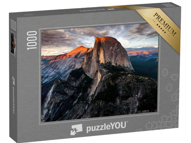 Puzzle 1000 pezzi „Half dome: montagna nello Yosemite NP“