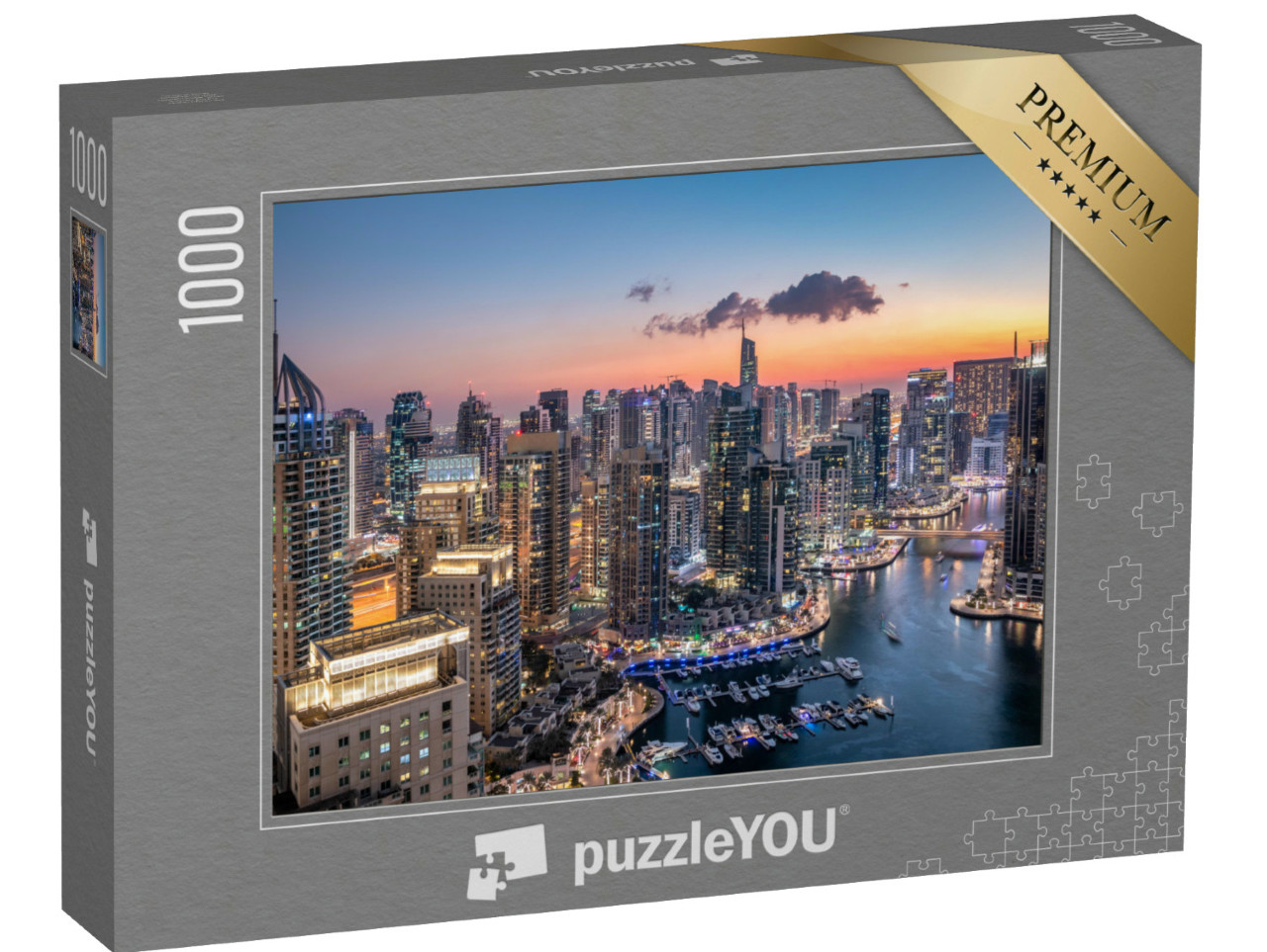 Puzzle 1000 pezzi „I grattacieli del moderno skyline di Dubai“
