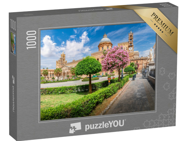 Puzzle 1000 pezzi „La Cattedrale di Palermo, Sicilia, Italia.“