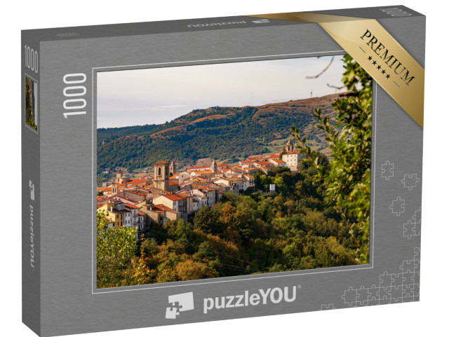Puzzle 1000 pezzi „Agnone è un comune italiano di 4921 abitanti della provincia di Isernia in Molise“