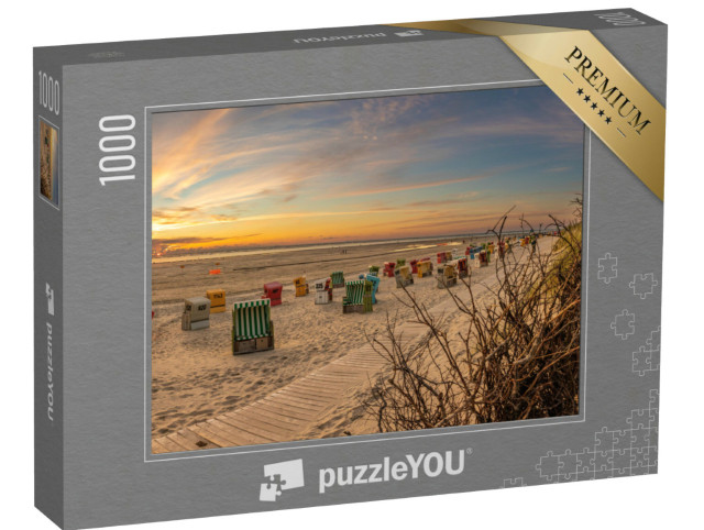 Puzzle 1000 pezzi „Tramonto Langeoog“