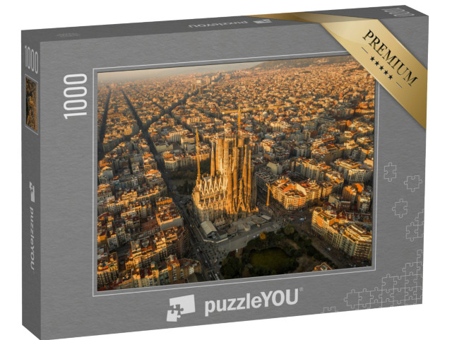 Puzzle 1000 pezzi „Barcellona vista dall'alto“