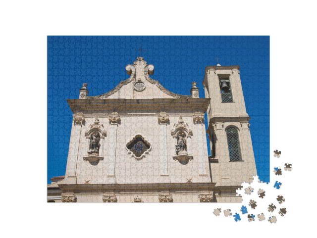 Puzzle 1000 pezzi „Chiesa del Carmine. San Severo. Puglia. Italia.“