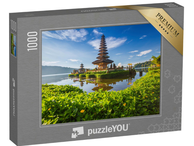 Puzzle 1000 pezzi „Tempio Pura Beratan, Isola di Bali, Indonesia“