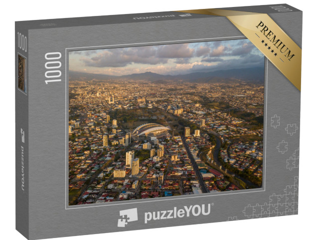 Puzzle 1000 pezzi „Vista aerea della Sabana, San Jose, Costa Rica“