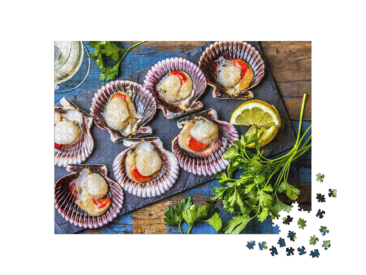 Puzzle 1000 pezzi „Frutti di mare“