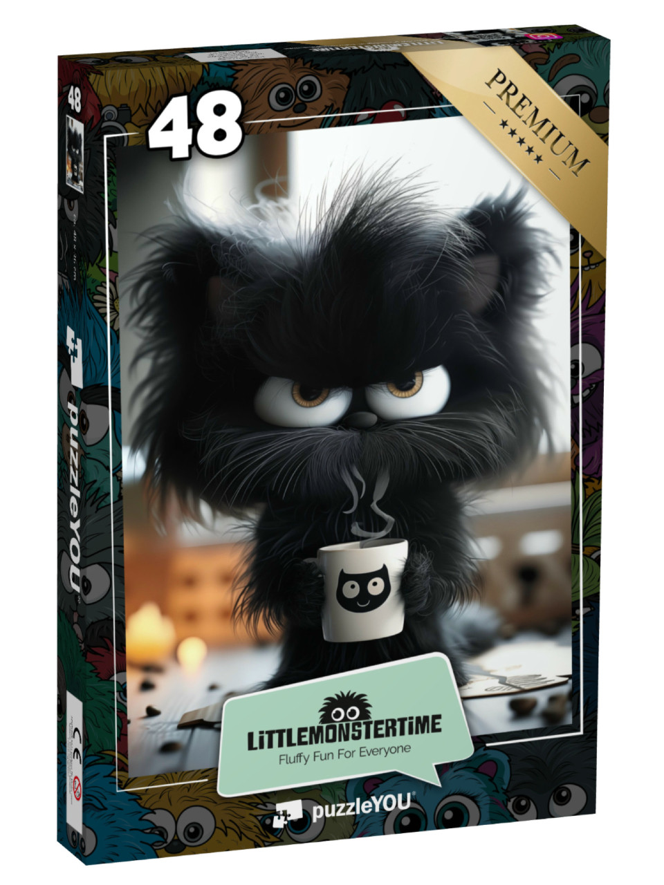 Puzzle 48 pezzi „LITTLEMONSTERTIME: Joe“