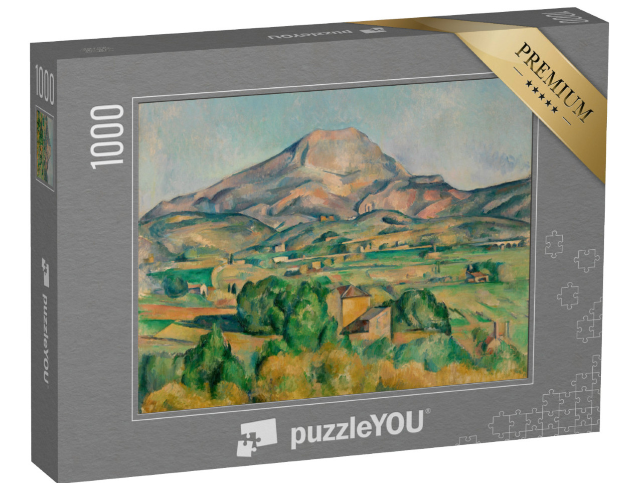 Puzzle 1000 pezzi „Paul Cézanne - La montagna Sainte-Victoire“