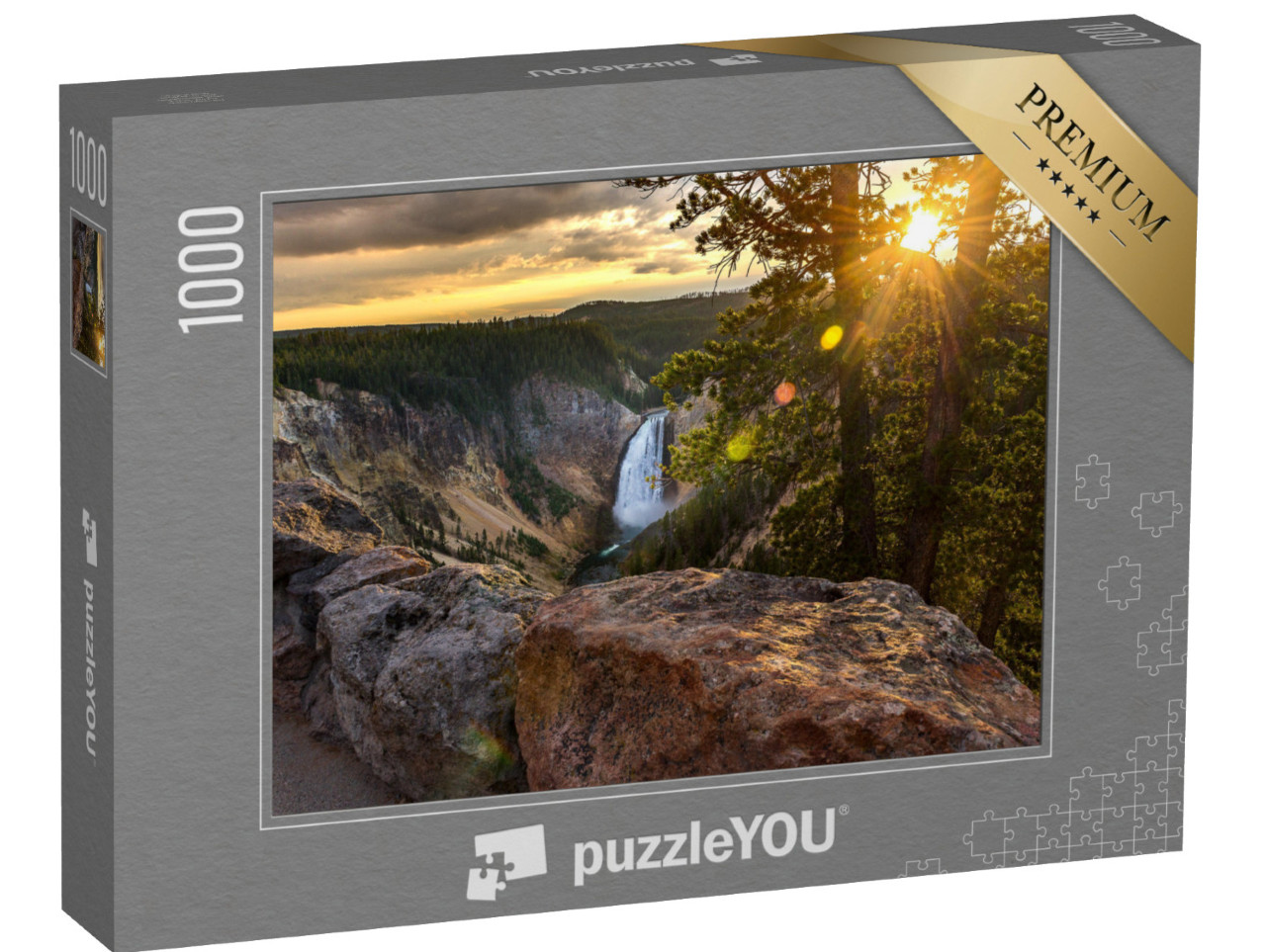 Puzzle 1000 pezzi „Parco nazionale di Yellowstone, USA“