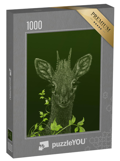 Puzzle 1000 pezzi „Antilope nana“