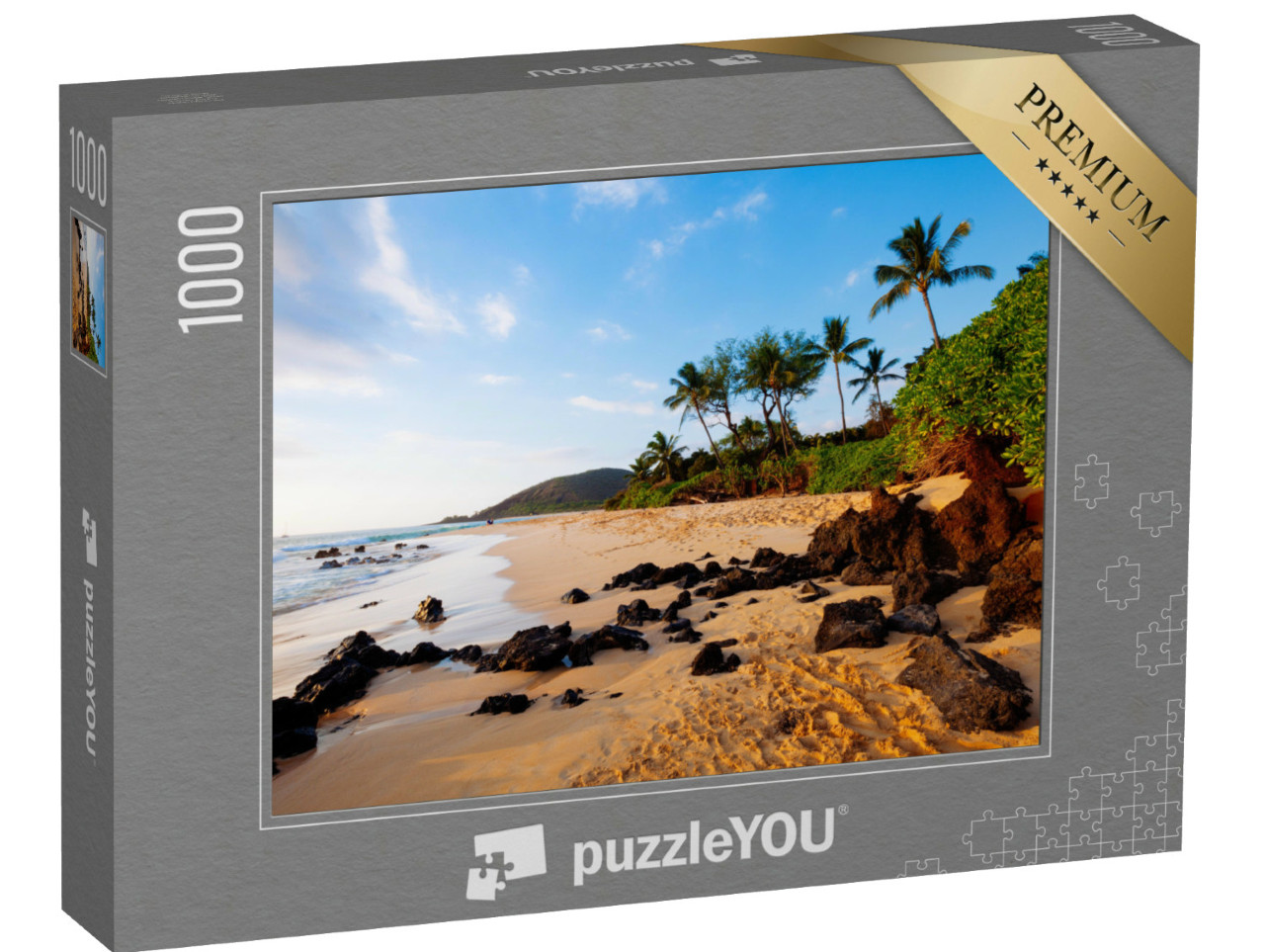 Puzzle 1000 pezzi „Spiaggia di Makena alle Hawaii“