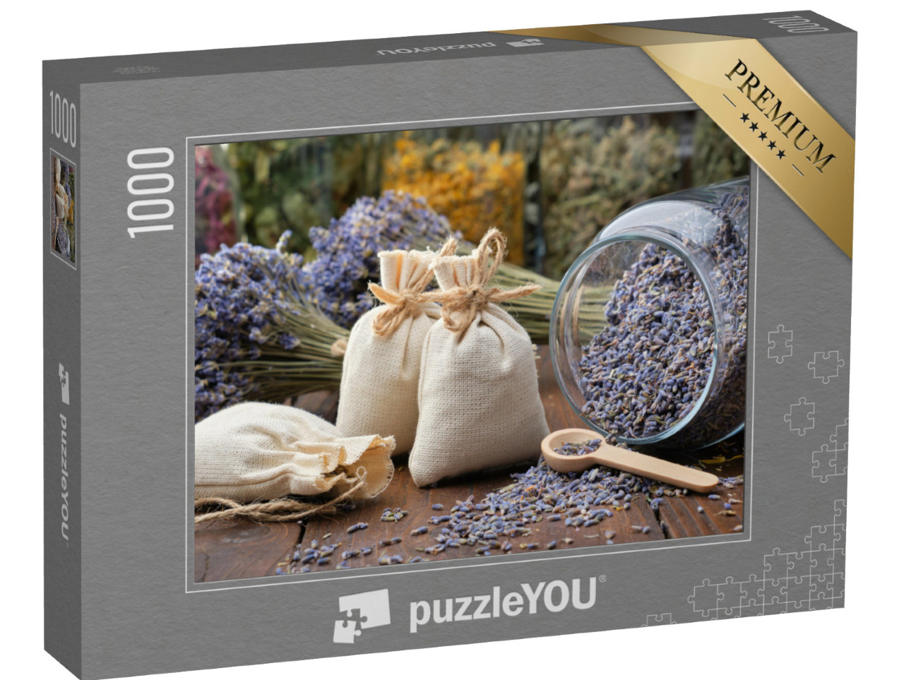 Puzzle 1000 pezzi „Lavanda essiccata“