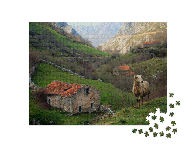 Puzzle 1000 pezzi „Nelle montagne spagnole“