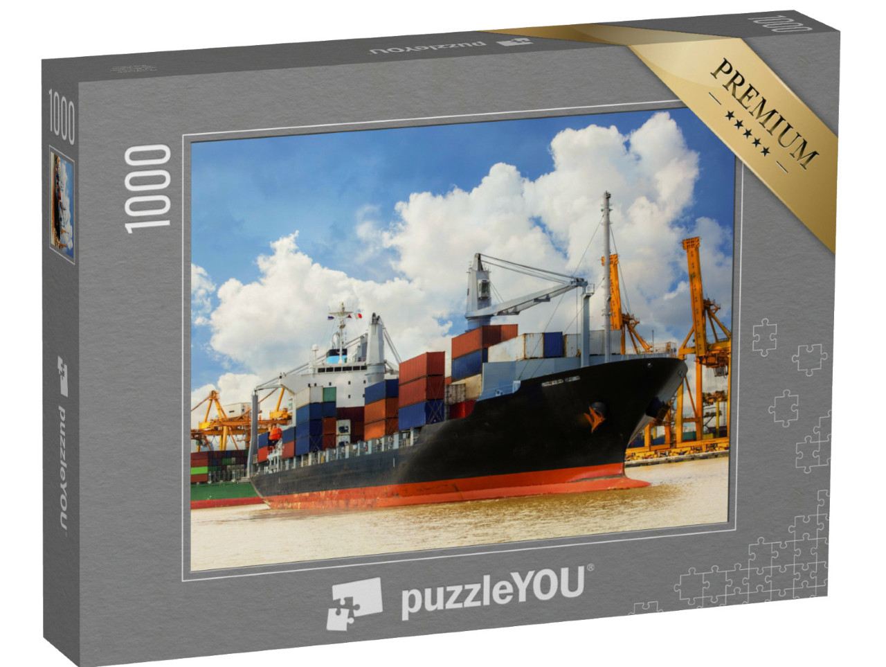Puzzle 1000 pezzi „Porto marittimo in Thailandia“