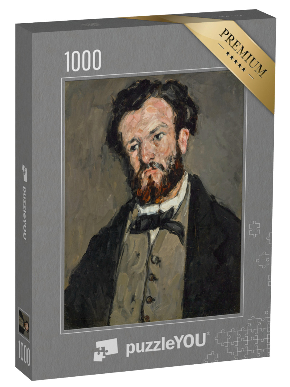 Puzzle 1000 pezzi „Paul Cézanne - Ritratto di Anthony Valabrègue“