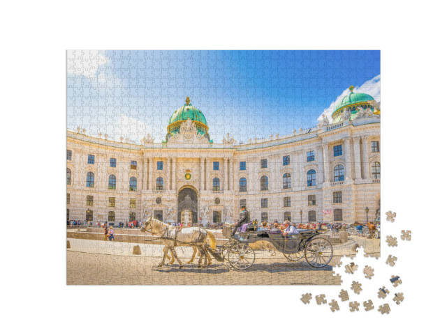 Puzzle 1000 pezzi „Antico Palazzo Hofburg, Vienna, Austria“