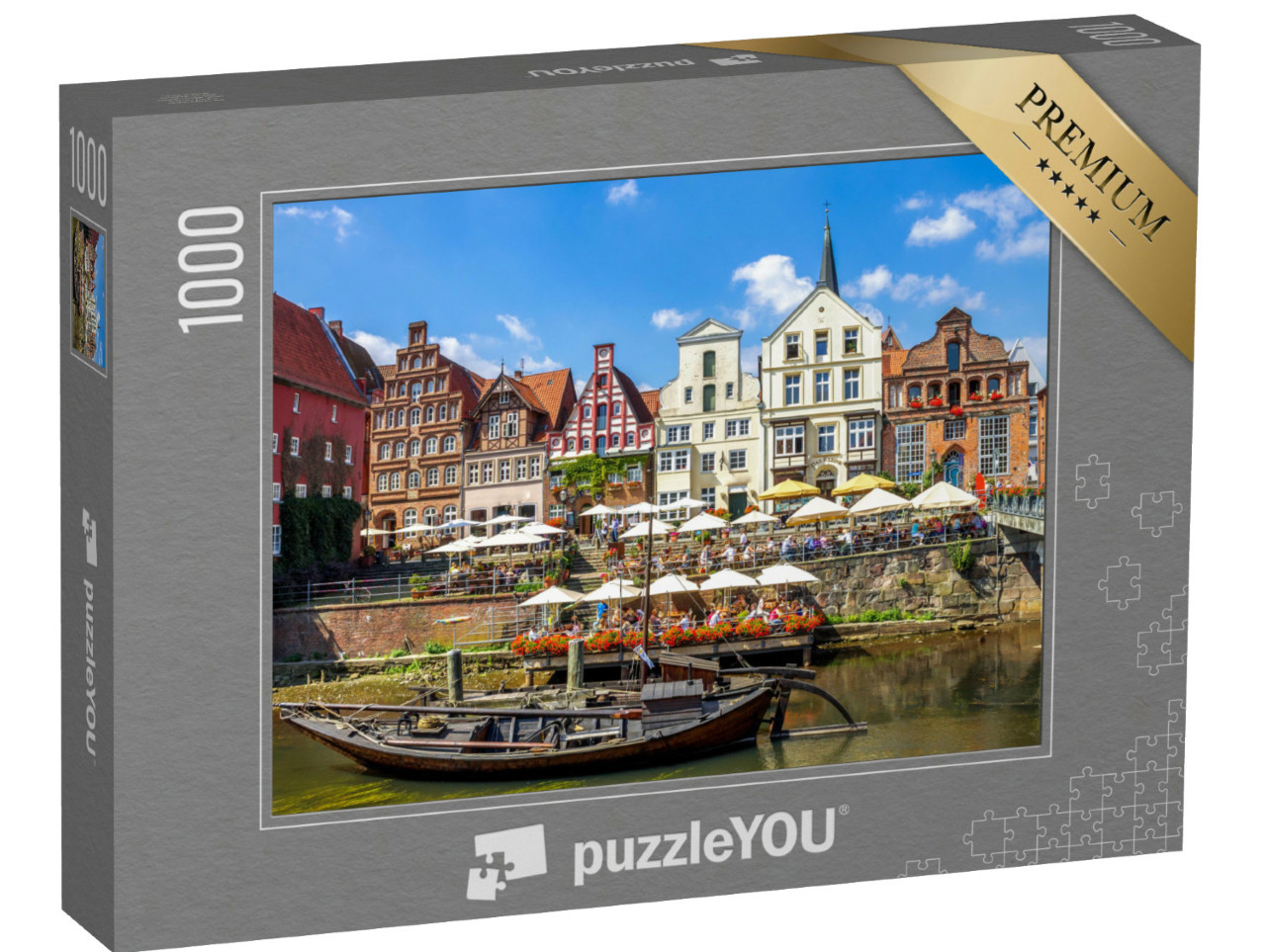 Puzzle 1000 pezzi „Stintmarkt, Lüneburg“
