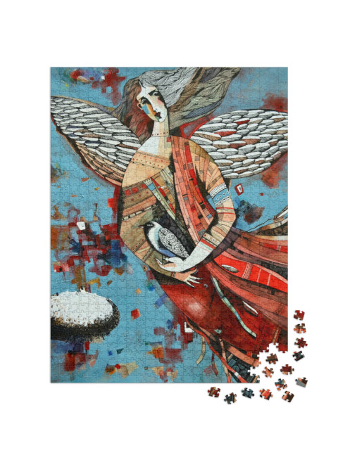 Puzzle 1000 pezzi „Angelo custode“