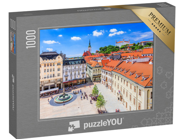 Puzzle 1000 pezzi „Impressione di Bratislava, capitale della Slovacchia“