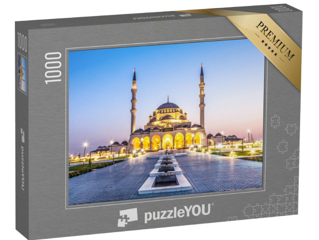 Puzzle 1000 pezzi „Sharjah, Nuova Moschea, Emirati Arabi Uniti“