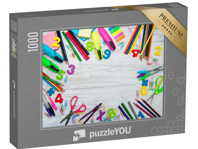 Puzzle 1000 pezzi „Ritorno a scuola“