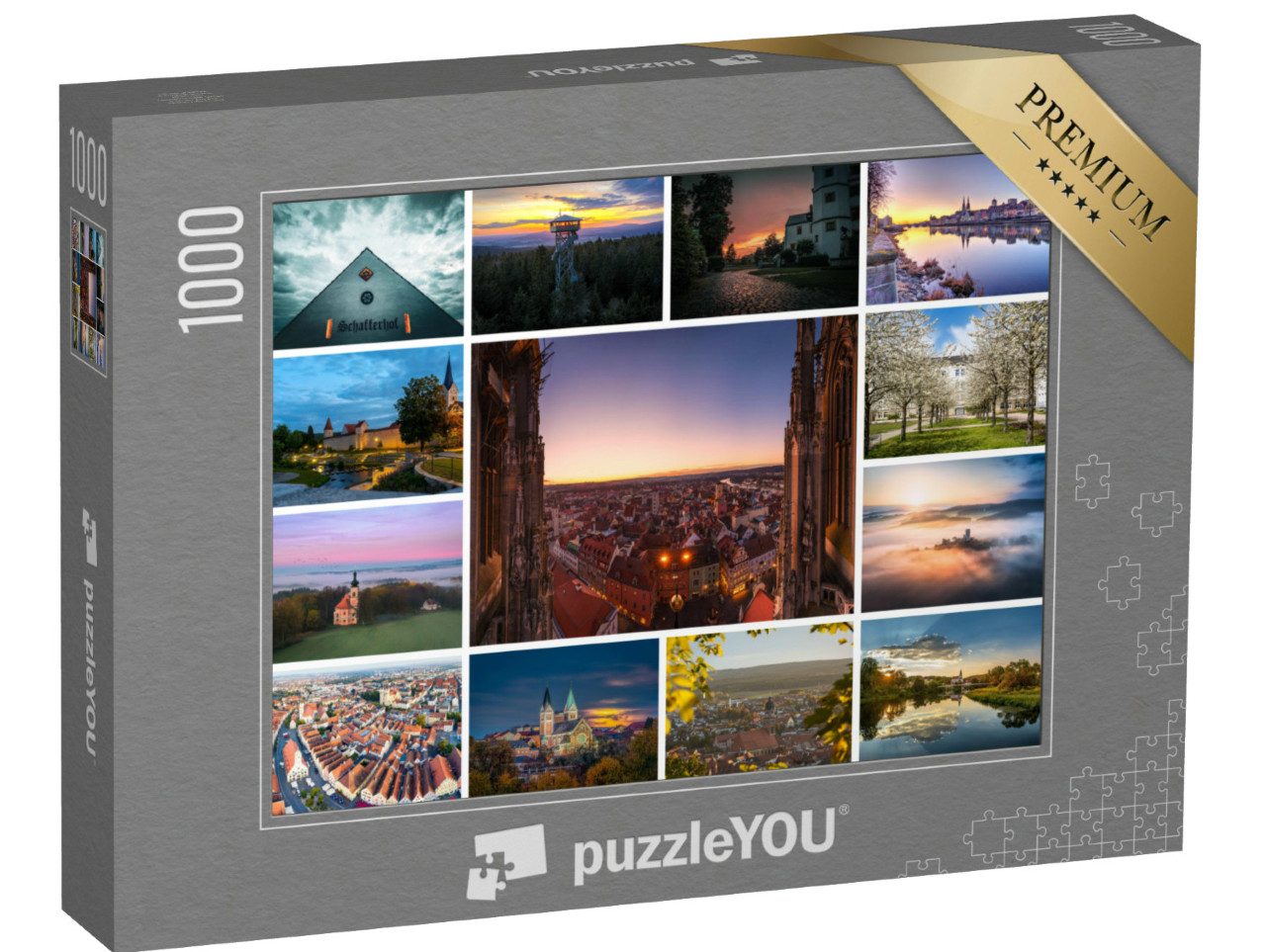 Puzzle 1000 pezzi „Collage Alto Palatinato“
