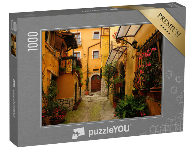 Puzzle 1000 pezzi „Antico borgo della cittadina di Venafro, Molise Italia“