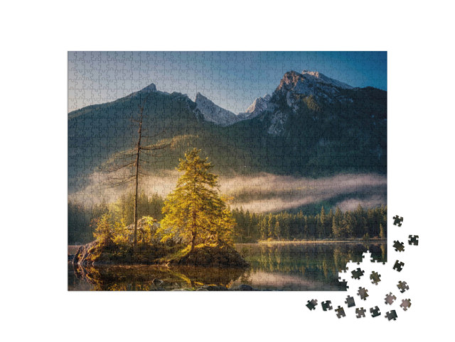 Puzzle 1000 pezzi „L'Hintersee, Berchtesgaden“