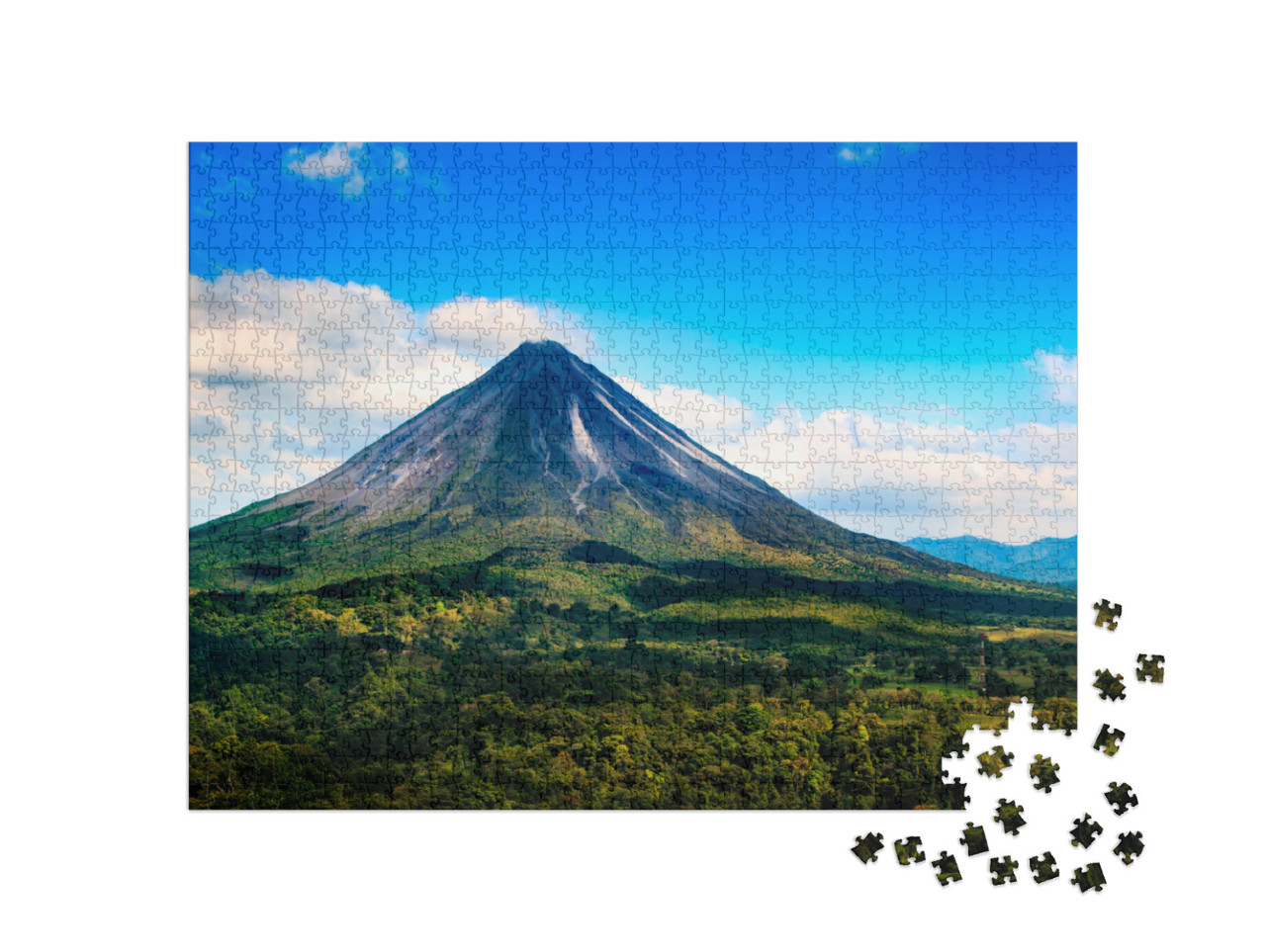 Puzzle 1000 pezzi „Vulcano Arenal“