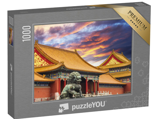 Puzzle 1000 pezzi „La Città Proibita a Pechino, Cina“