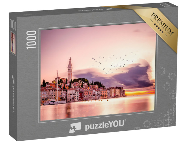 Puzzle 1000 pezzi „Tramonto sul mare Adriatico, Croazia“