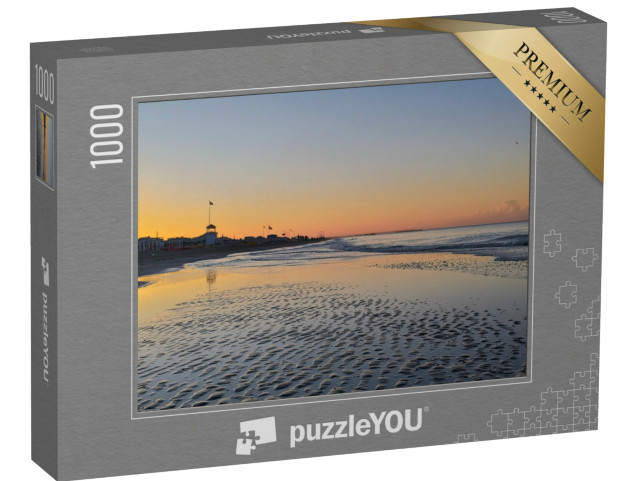 Puzzle 1000 pezzi „Lo spettacolo del tramonto a Rimini“