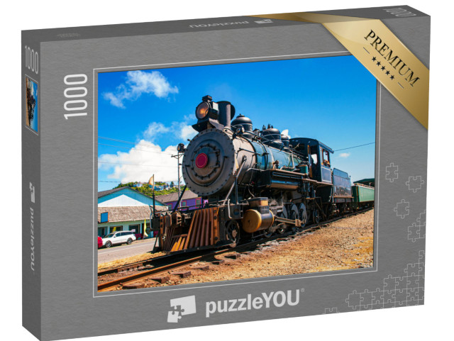 Puzzle 1000 pezzi „Locomotiva a vapore storica“