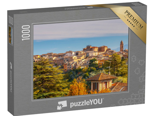 Puzzle 1000 pezzi „Siena. Veduta del centro storico della città.“