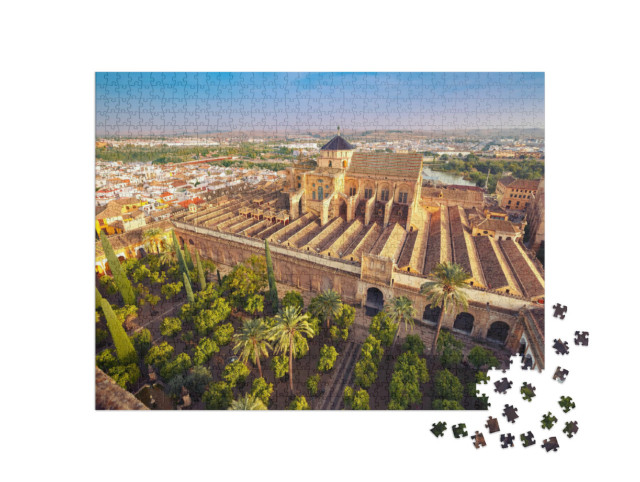 Puzzle 1000 pezzi „Grande Moschea Mezquita - Catedral de Córdoba, Spagna“